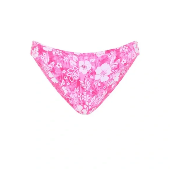 NWT- Kulani Kinis Pink and White Floral Bikini - Picture 7 of 8